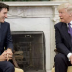 Justin Trudeau y Donald Trump Aranceles