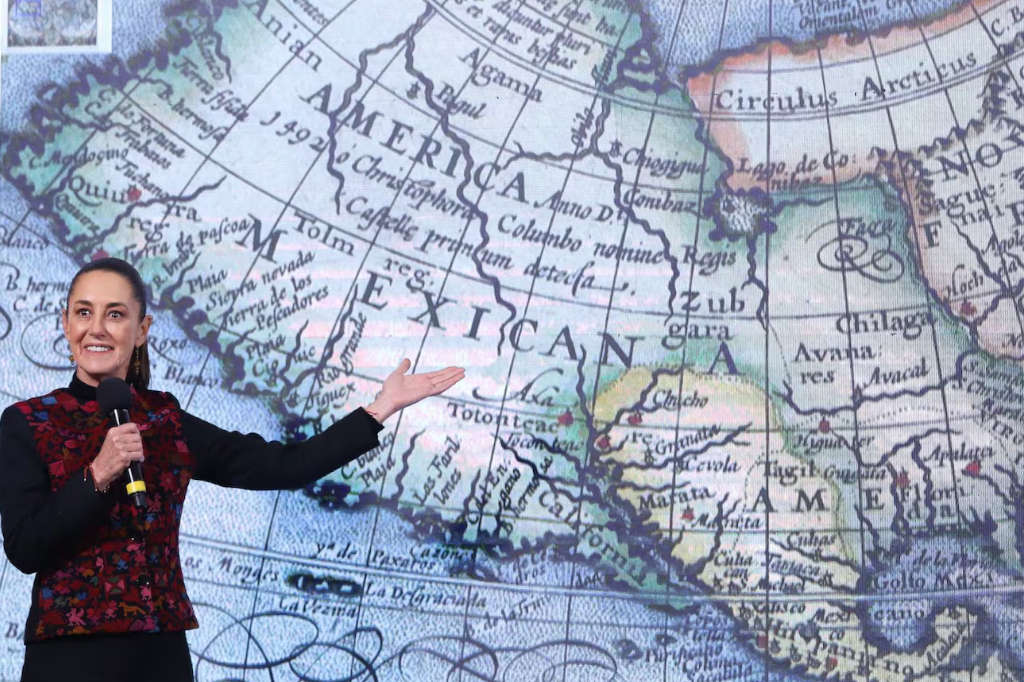 Presidenta Claudia Sheinbaum trolea a Donald Trump