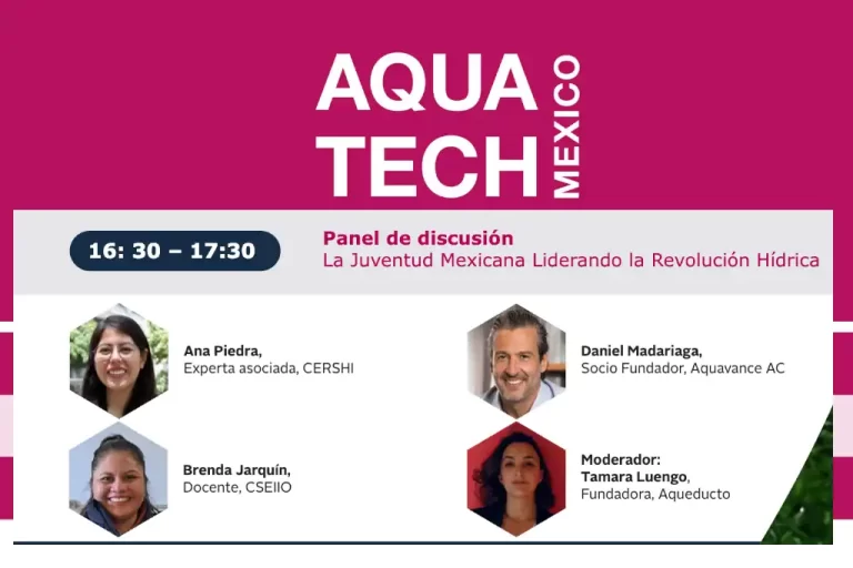 Daniel Madariaga Barrilado impulsa soluciones hídricas en Aquatech México 2025.