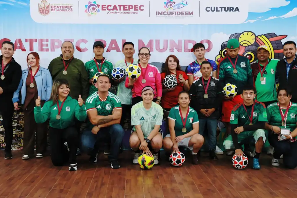Ecatepec se alista para el Mundial 2026 con la campaña “Ecatepec Pal Mundo”