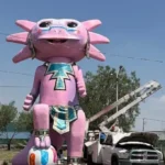 Ecatepec presume el ajolote monumental más grande de América Latina