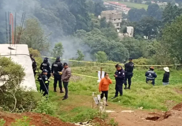 Explosión en polvorín clandestino de Huixquilucan deja dos muertos