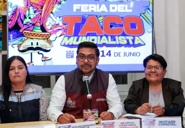 Nezahualcóyotl alista la Feria del Taco Mundialista 2026 con más de 100 expositores
