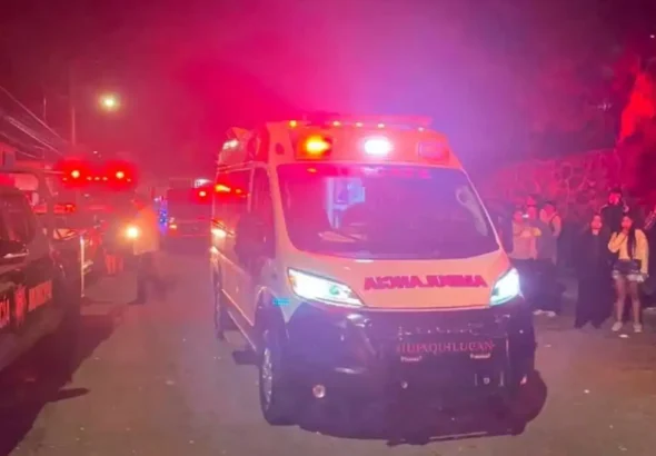 Evacúan residencial en Huixquilucan tras explosión de tanque de gas