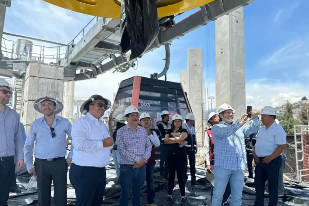 Línea 3 del Mexicable en Naucalpan alcanza 71.4% de avance y concluirá a finales de 2026