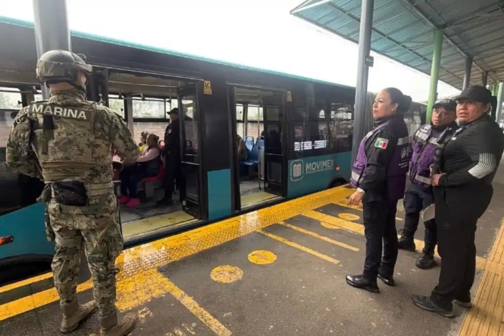Ecatepec refuerza la seguridad de pasajeros con operativos aleatorias en el Mexibús