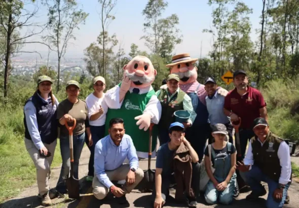 Edomex y Fundación Simiplaneta unirán esfuerzos para reforestar desde el aire