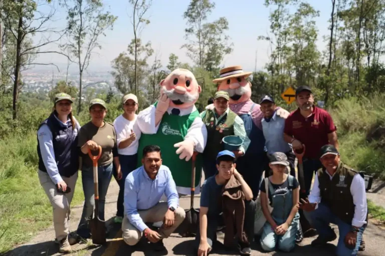 Edomex y Fundación Simiplaneta unirán esfuerzos para reforestar desde el aire