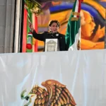 Delfina Gómez encabeza el Grito de Independencia ante 30 mil mexiquenses