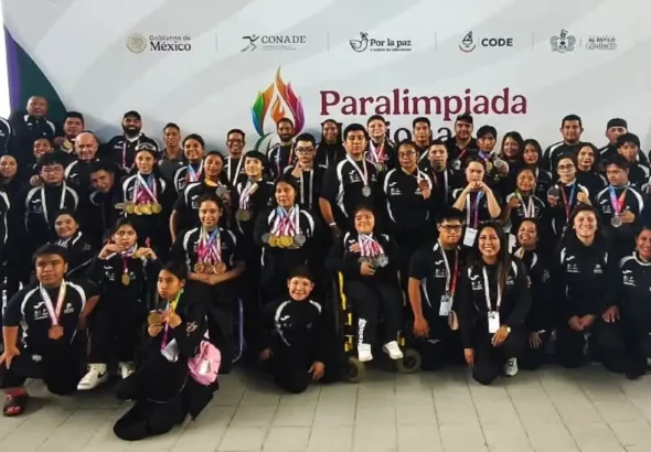 EDOMEX alcanza 79 medallas en la Paralimpiada Nacional CONADE 2026